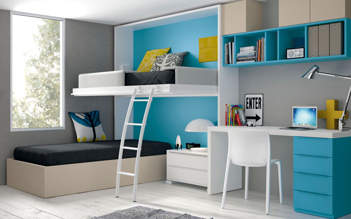 Landing jjp para habitat design Camas altas conforama