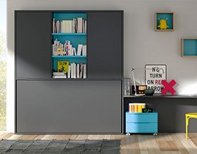 cama plegable oficina